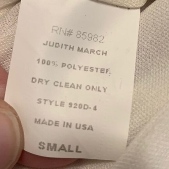 Judith March Wallpaper Ruffle Bodice Dress Sz S - Picture 4 of 5